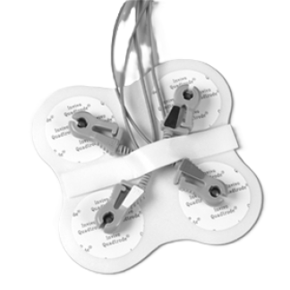 MR Quadtrode ECG Electrode 25/box