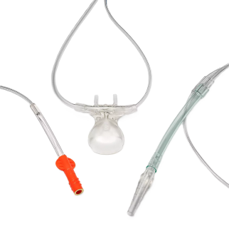 Adv Adult Oral/Nasal CO2 Sampling Line w O2 Tubing Short Term